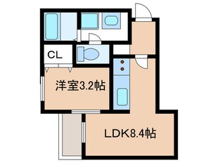 Q-STAGE和白の物件間取画像